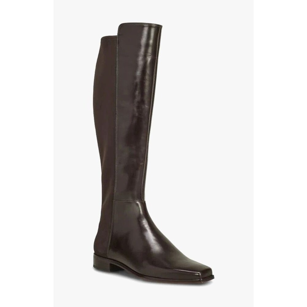 Vince Camuto Librina Women Size 8.5 / 39 Brown Leather Knee High Boots NEW